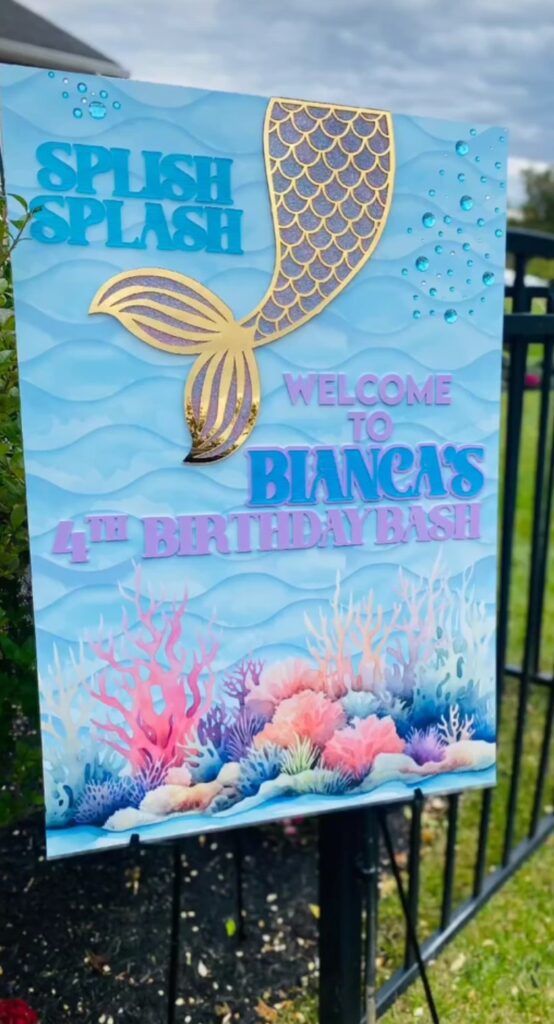 Biancas Under The Sea Mermaid Party 024